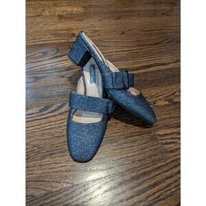 SJP Sarah Jessica Parker Vamp Glitter Mules